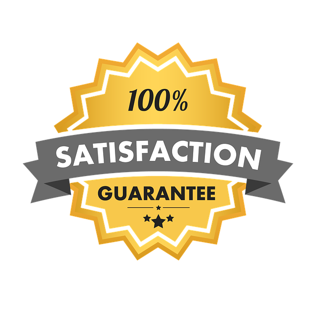 100% Satisfaction guarantee badge